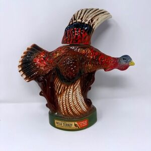 Wild Turkey 8 Years Old 101 Proof Limited Edition Ceramic Decanter No 3